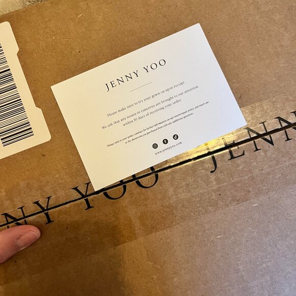 Jenny Yoo Waverly Dress in Whisper Blue - Size 8 - Picture 4 of 4